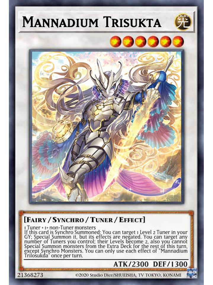 Mannadium Trisukta - AGOV-EN037 - Ultra Rare 1st Edition 1