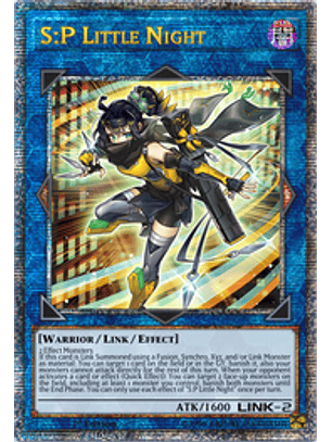 S:P Little Knight - AGOV-EN046 - Quarter Century Rare 1st Edition