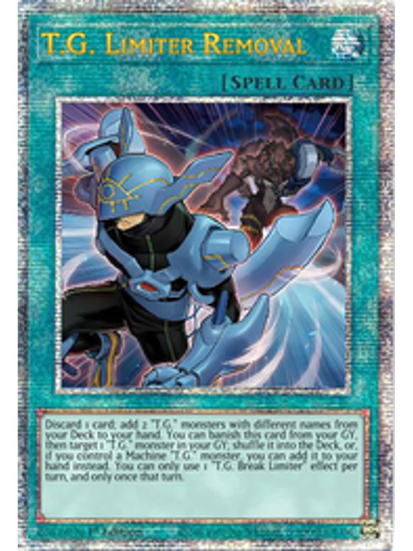 T.G. Limiter Removal - AGOV-EN049 - Quarter Century Rare 1st Edition 1