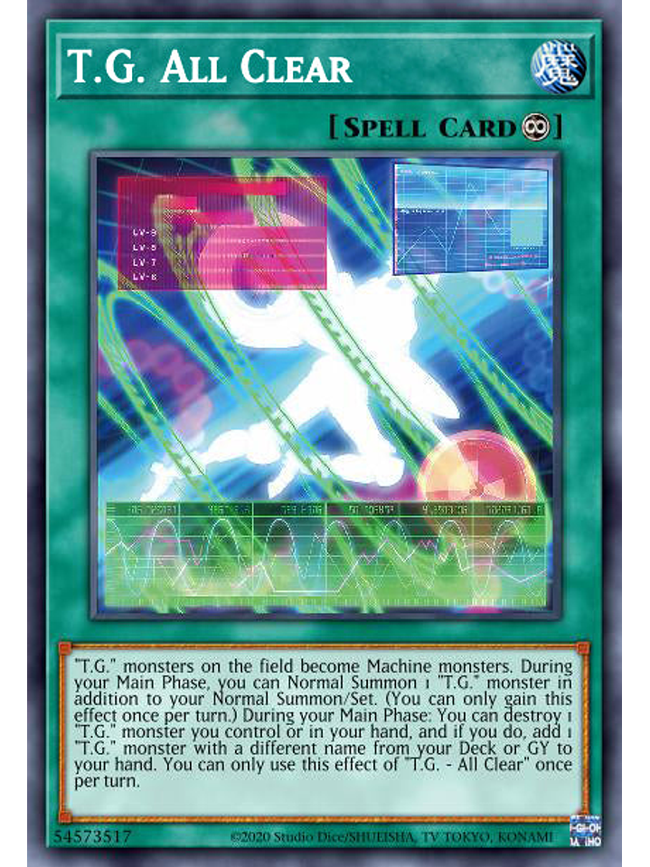 T.G. All Clear - AGOV-EN050 - Super Rare 1st Edition 1