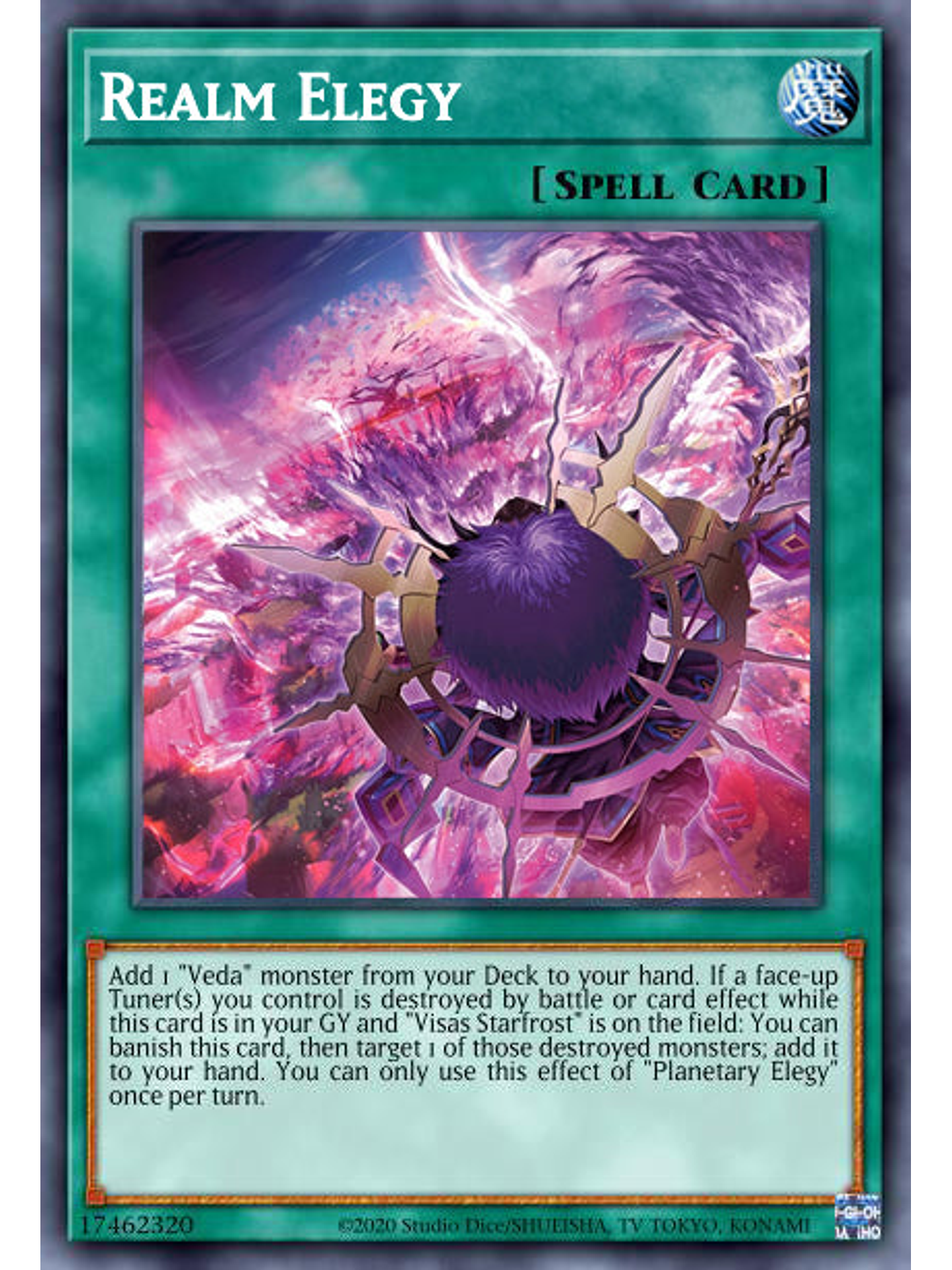 Realm Elegy - AGOV-EN052 - Super Rare 1st Edition 1