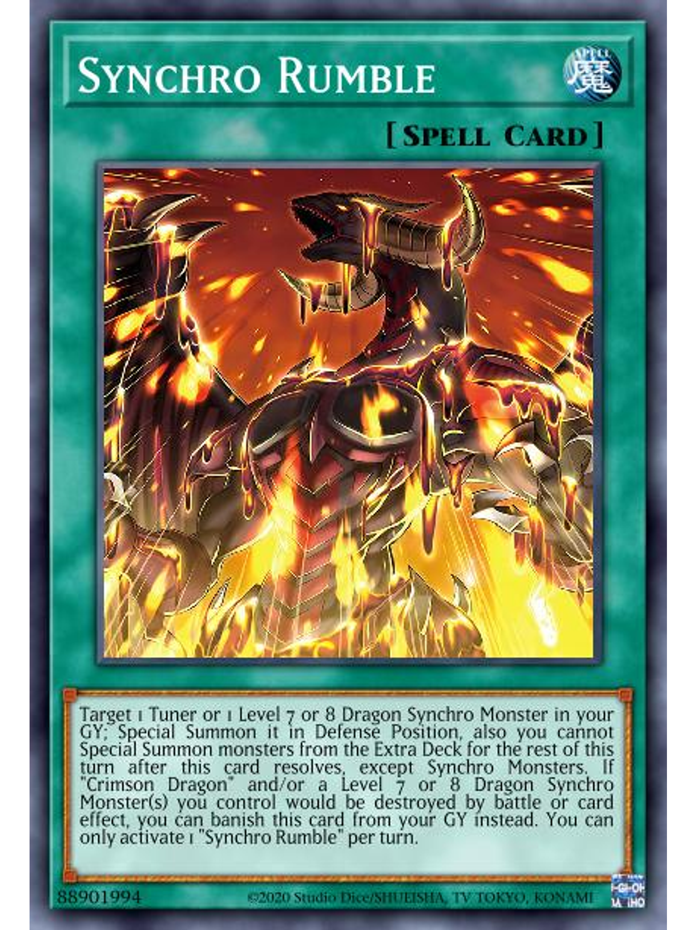 Synchro Rumble - AGOV-EN060 - Super Rare 1st Edition 1