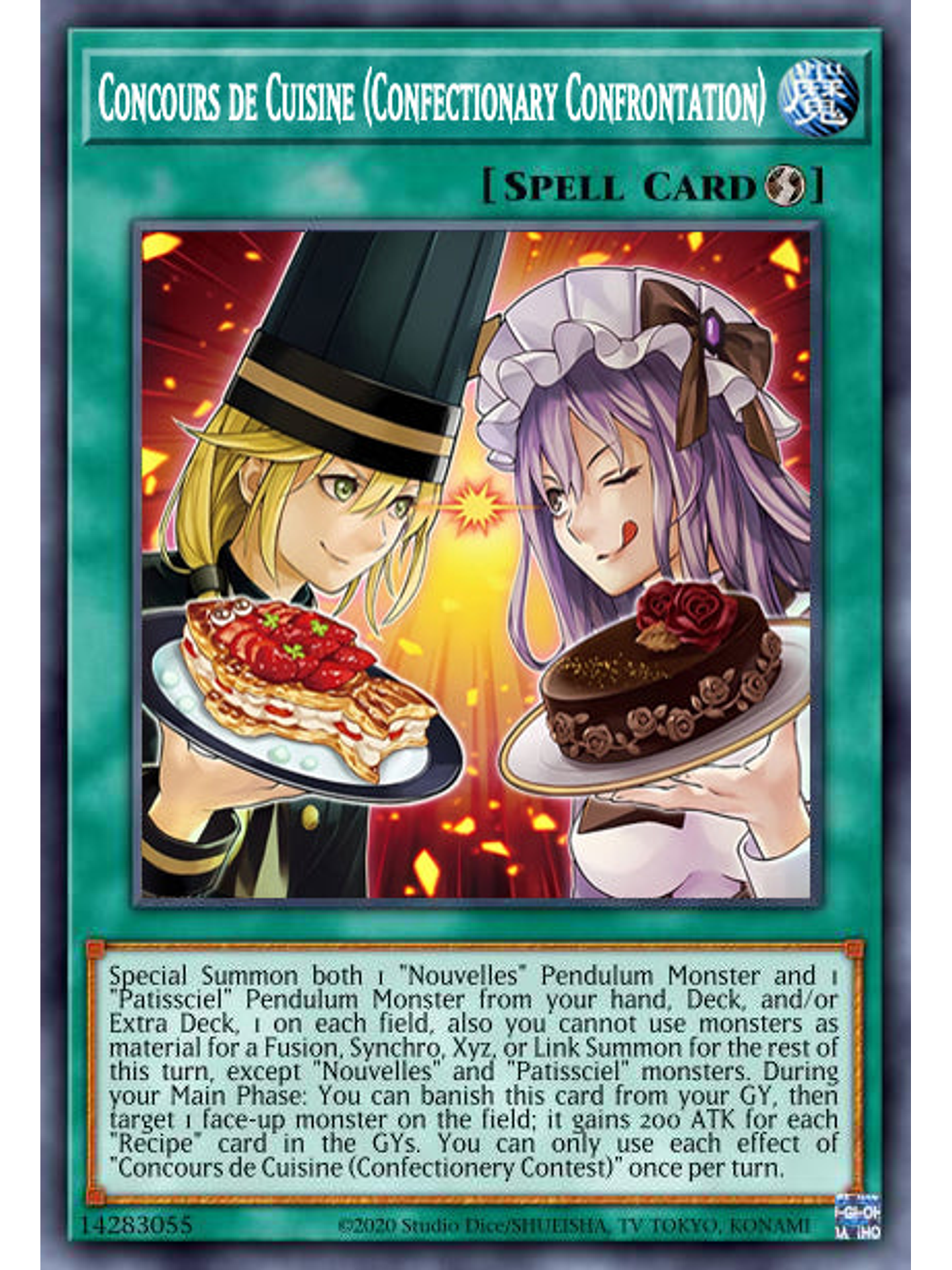 Concours de Cuisine (Culinary Confrontation) - AGOV-EN064 - Common 1st Edition 1