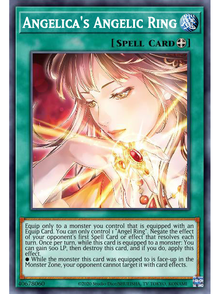 Angelica's Angelic Ring - AGOV-EN065 - Common 1st Edition 1
