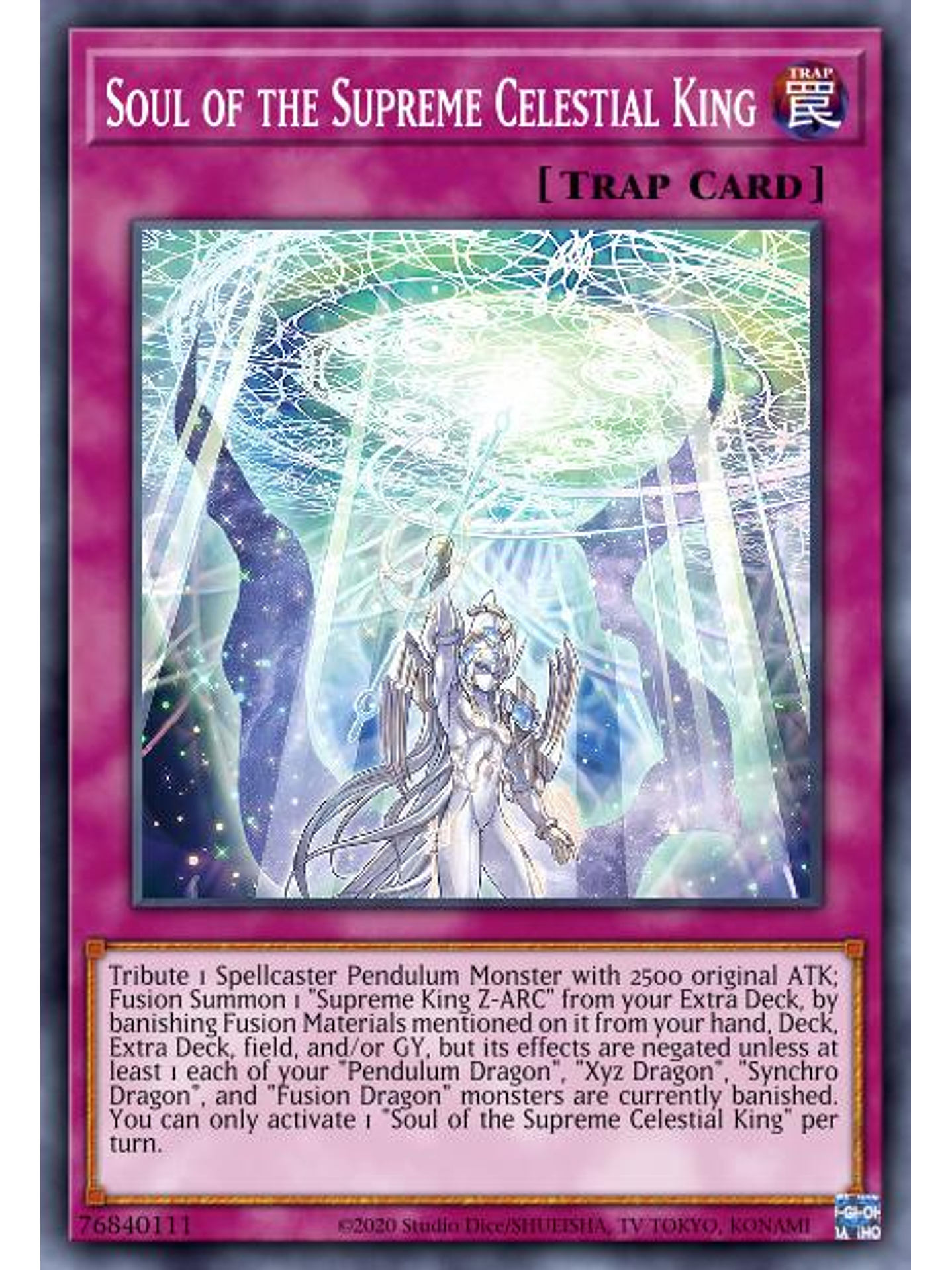 Soul of the Supreme Celestial King - AGOV-EN069 - Common 1st Edition 1