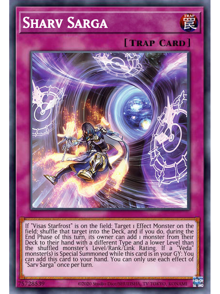 Sharv Sarga - AGOV-EN072 - Common 1st Edition 1