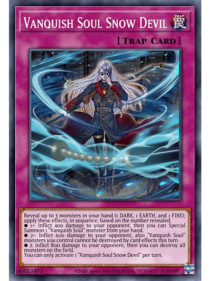 Vanquish Soul Snow Devil - AGOV-EN078 - Common 1st Edition