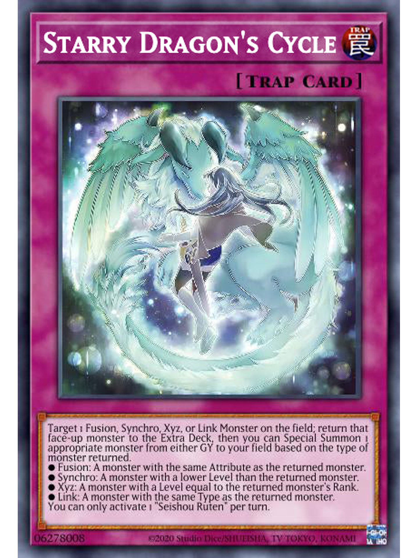 Starry Dragon's Cycle - AGOV-EN079 - Super Rare 1st Edition 1
