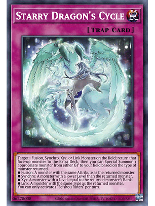 Starry Dragon's Cycle - AGOV-EN079 - Super Rare 1st Edition