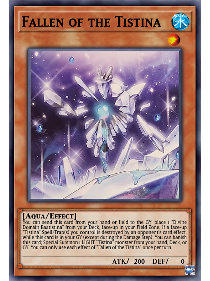 Fallen of the Tistina - AGOV-EN086 - Common 1st Edition 1