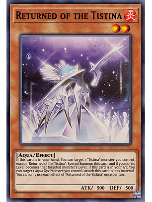 Returned of the Tistina - AGOV-EN087 - Common 1st Edition