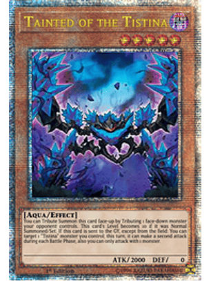 Tainted of the Tistina - AGOV-EN088 - Quarter Century Rare 1st Edition