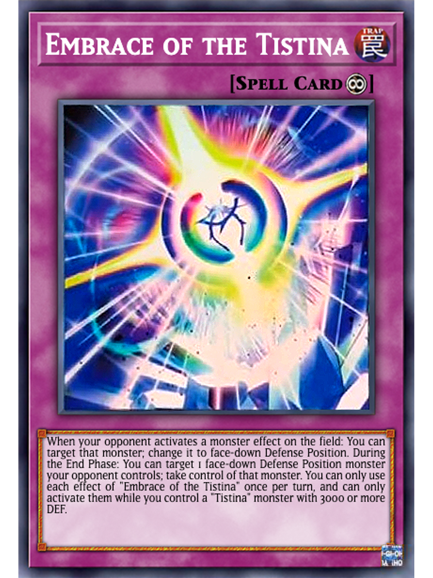 Embrace of the Tistina - AGOV-EN091 - Super Rare 1st Edition 1