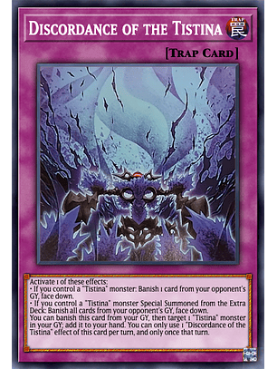 Discordance of the Tistina - AGOV-EN092 - Common 1st Edition