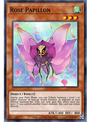 Rose Papillon - AGOV-EN093 - Common 1st Edition