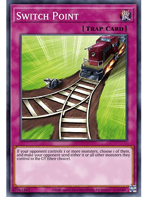 Switch Point - AGOV-EN099 - Super Rare 1st Edition