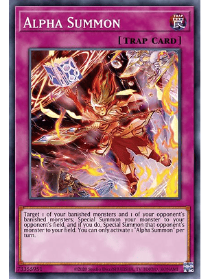 Alpha Summon - AGOV-EN100 - Common 1st Edition