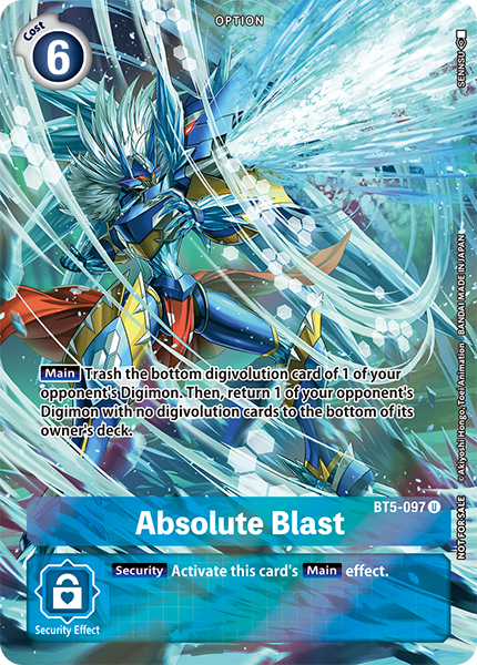 BT5-097 (Alternative Art) Absolute Blast