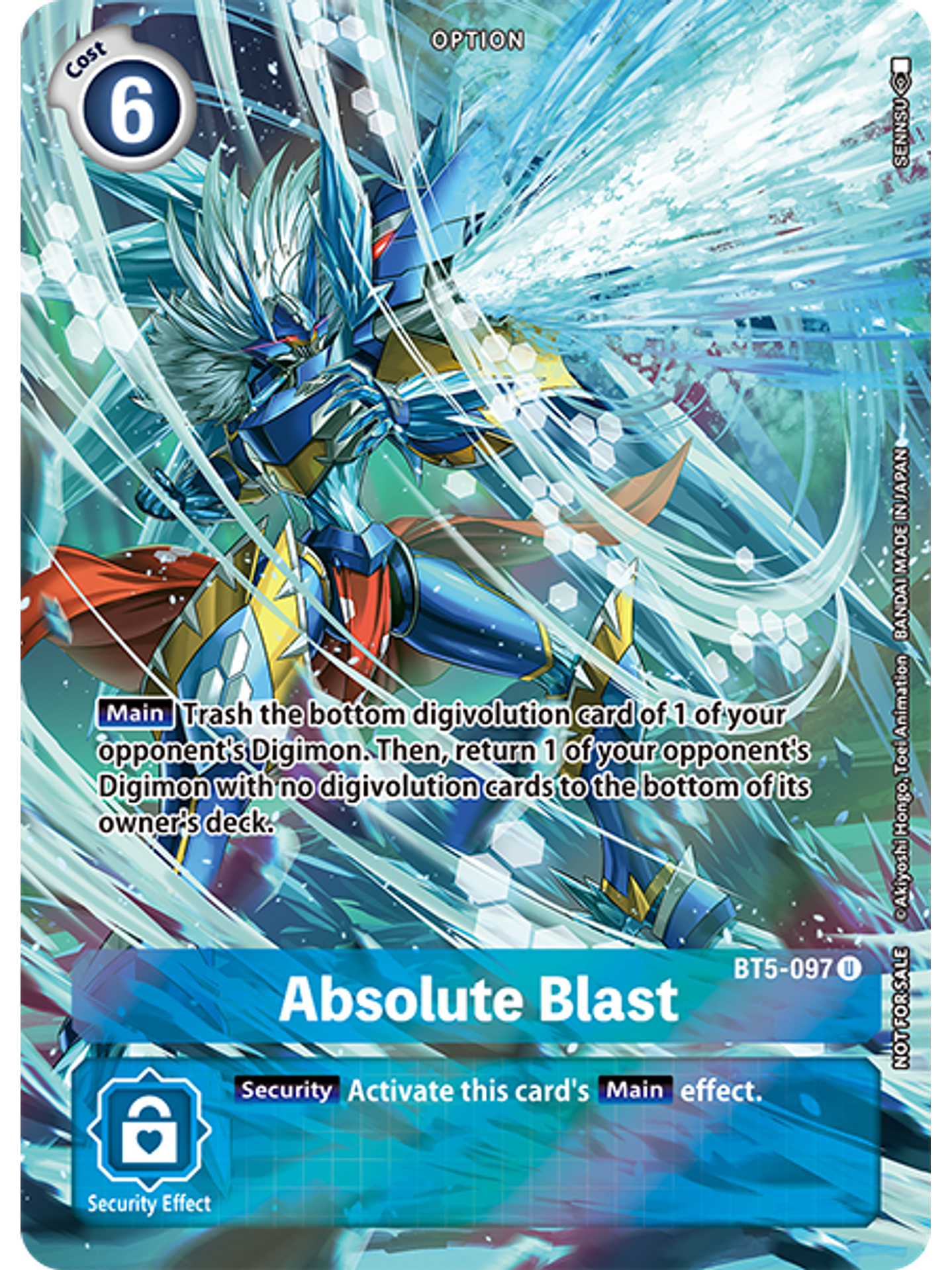 BT5-097 (Alternative Art) Absolute Blast 1