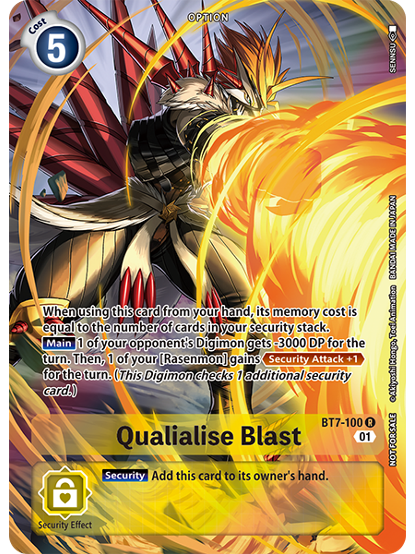 BT7-100 (Alternative Art) Qualialise Blast 1