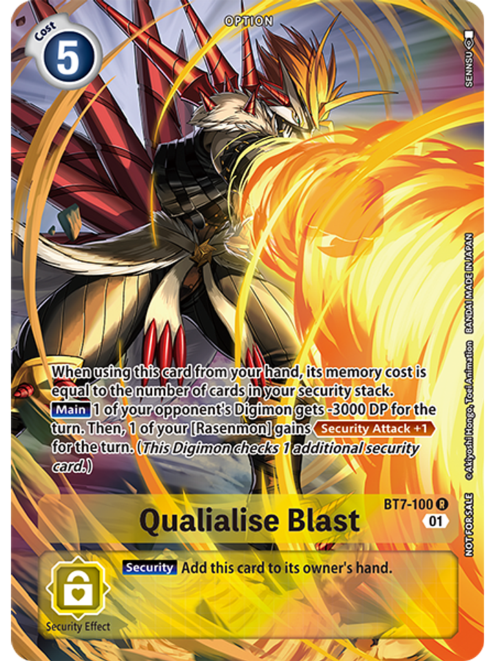 BT7-100 (Alternative Art) Qualialise Blast 1