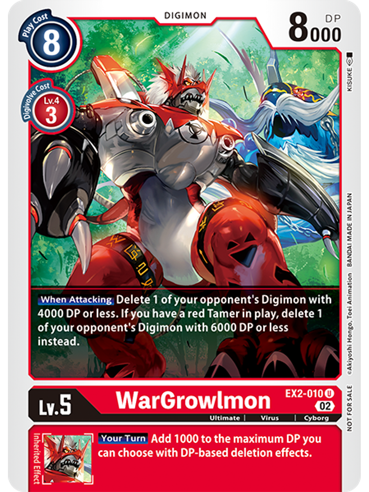 EX2-010 (Alternative Art) Wargrowlmon 1