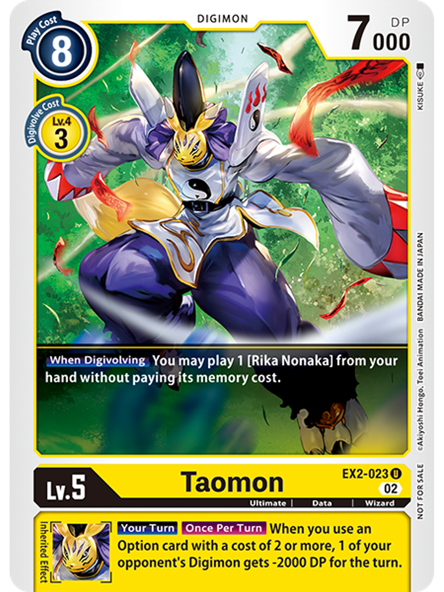 EX2-023 (Alternative Art) Taomon 1