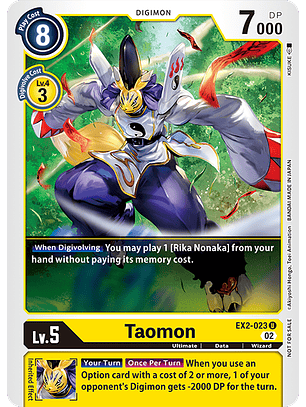 EX2-023 (Alternative Art) Taomon