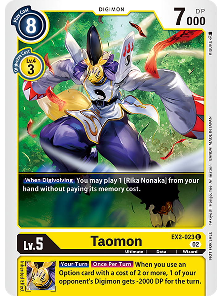 EX2-023 (Alternative Art) Taomon 1