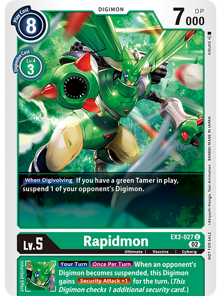 EX2-027 (Alternative Art) Rapidmon 1