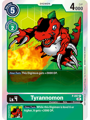 P-057 (Alternative Art) Tyrannomon
