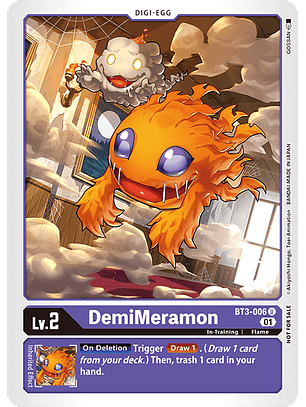 BT3-006 (Alternative Art) DemiMeramon