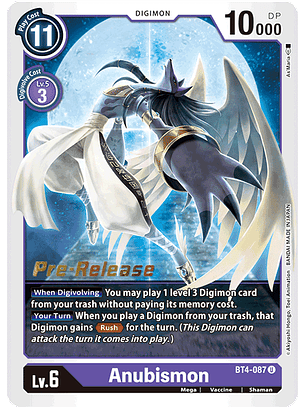 BT4-087 U Anubismon (PRE)