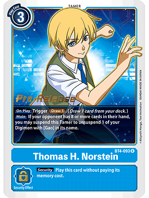 BT4-093 R Thomas H. Norstein (PRE)