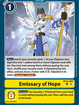 BT14-093 U Emissary of Hope