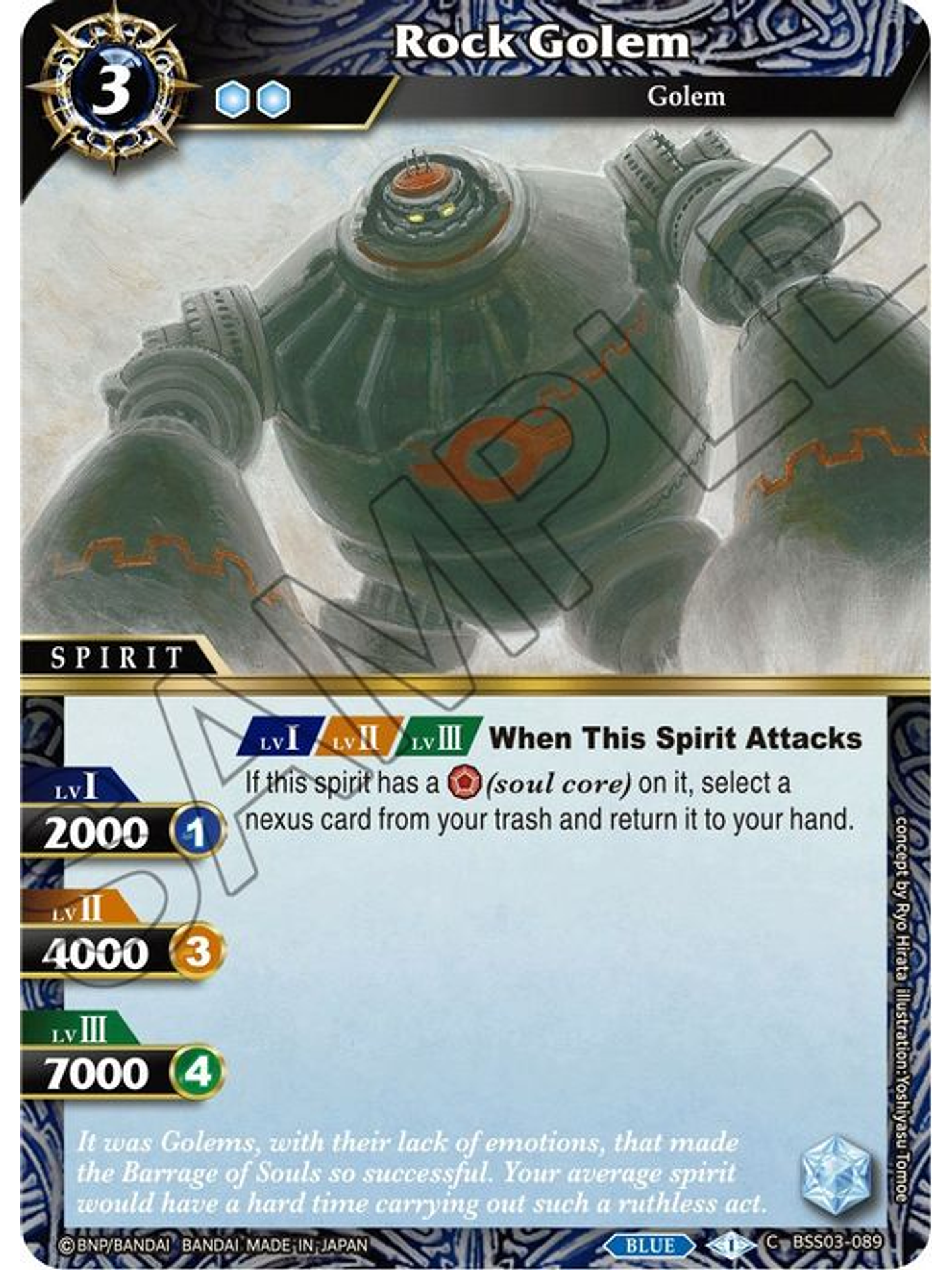 BSS03-089 C Rock Golem 1