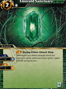 BSS03-114 UC Emerald Sanctuary (Foil)