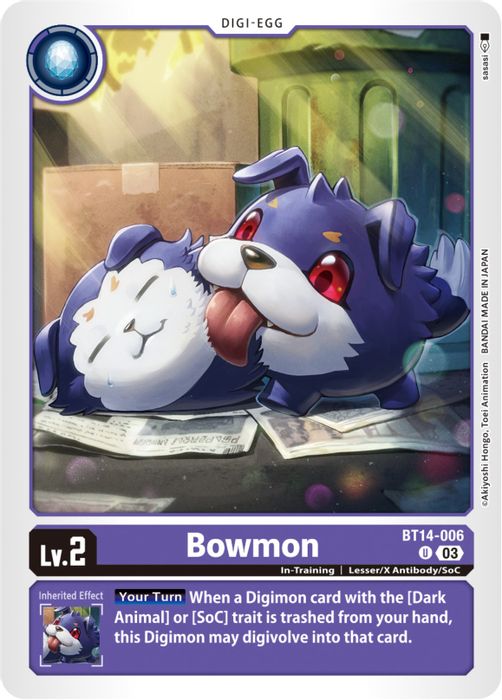 BT14-006 U Bowmon
