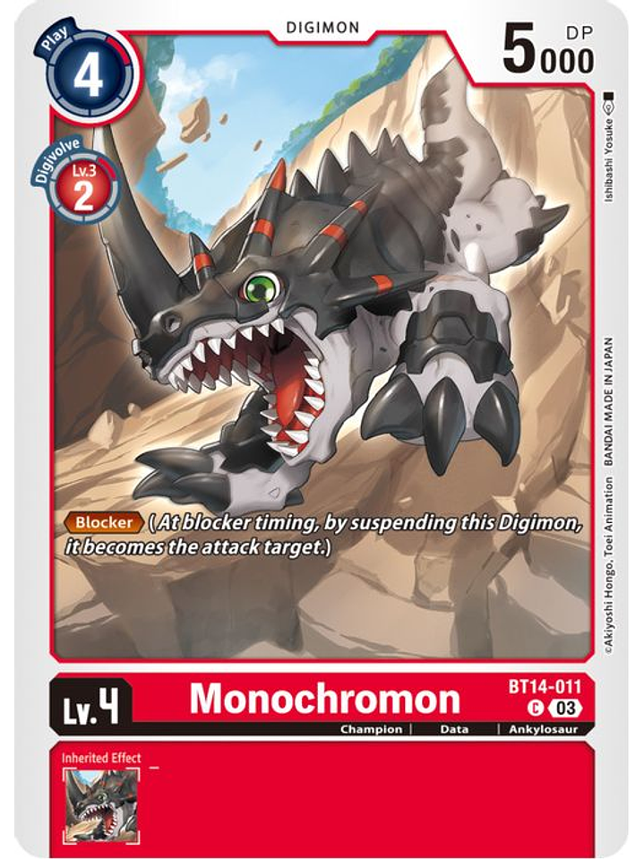 BT14-011 C Monochromon 1