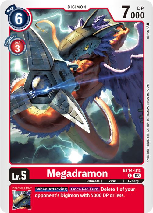 BT14-015 C Megadramon