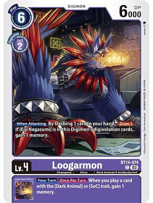 BT14-074 C Loogarmon