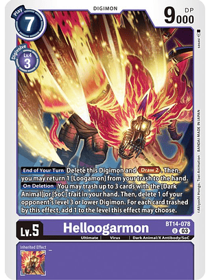 BT14-078 U Helloogarmon