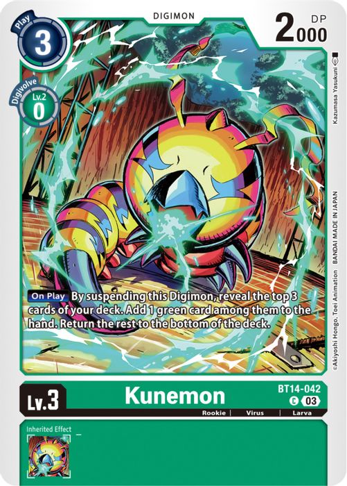 BT14-042 C Kunemon