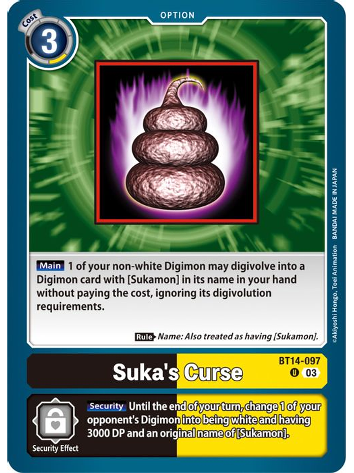 BT14-097 U Suka's Curse 1