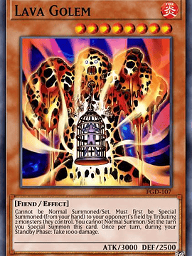 Lava Golem - RA01-EN001 - Super Rare