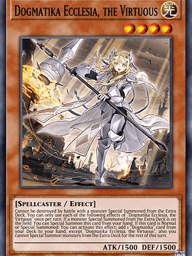 Dogmatika Ecclesia, the Virtuous - RA01-EN020 - Super Rare