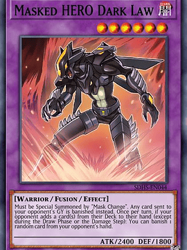 Masked HERO Dark Law - RA01-EN025 - Super Rare