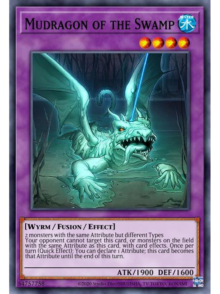 Mudragon of the Swamp - RA01-EN028 - Super Rare 1