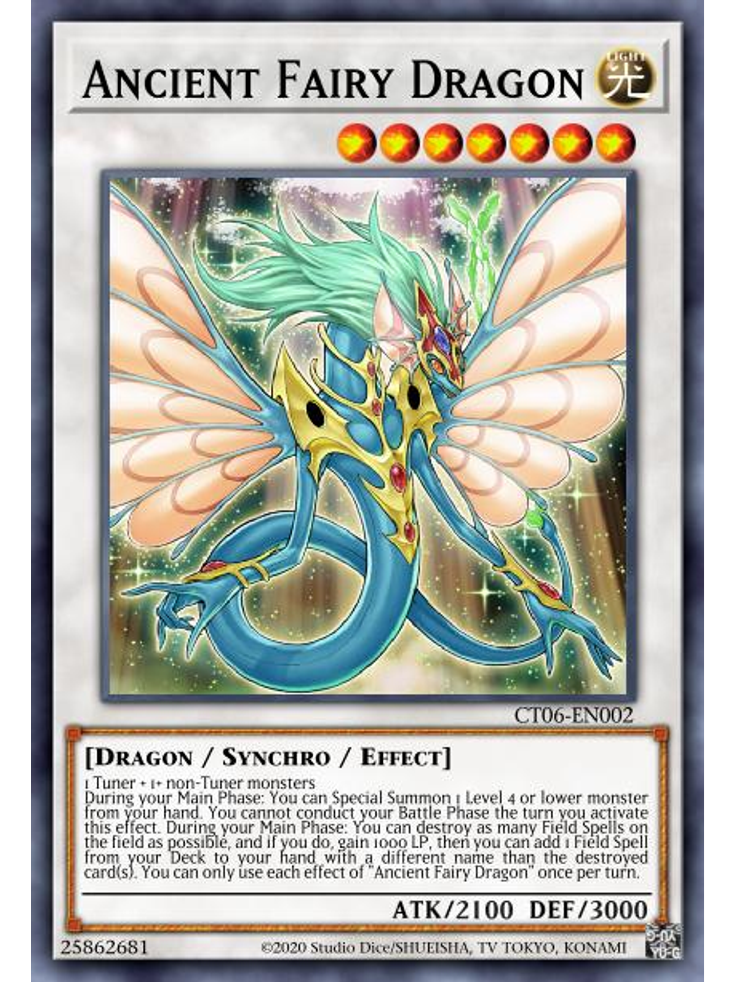Ancient Fairy Dragon - RA01-EN030 - Super Rare 1