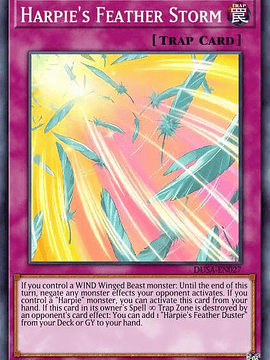 Harpie's Feather Storm - RA01-EN073 - Super Rare